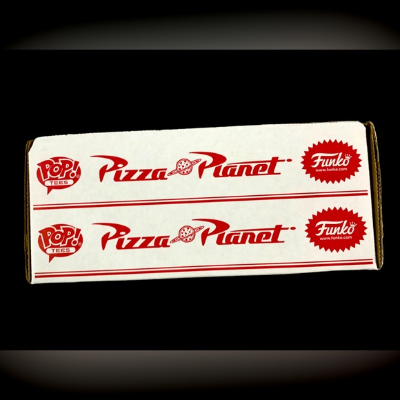 Vaulted Exclusive BL Pizza Planet Tee & Glitter Translucent Alien Funko Pop - Picture 11 of 13